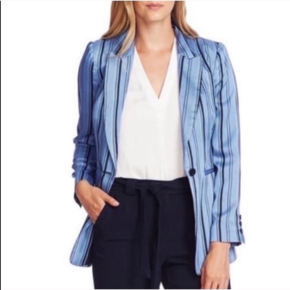 Vince Camuto Striped Blazer Jacket - Picture 1 of 12